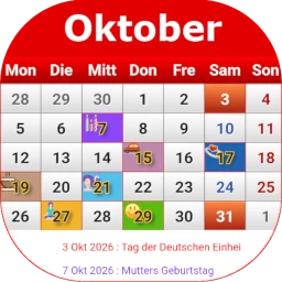 أيقونة Deutsch Kalender 2026